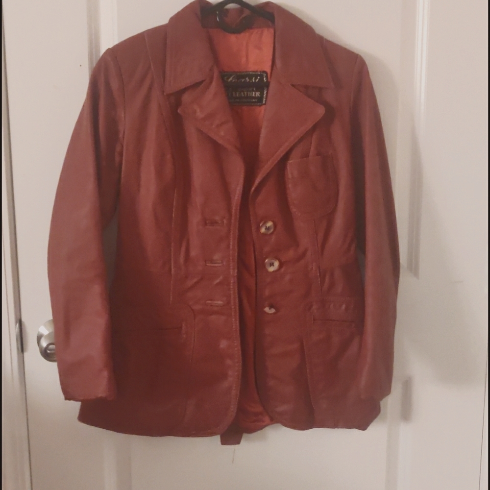 Leather jacket